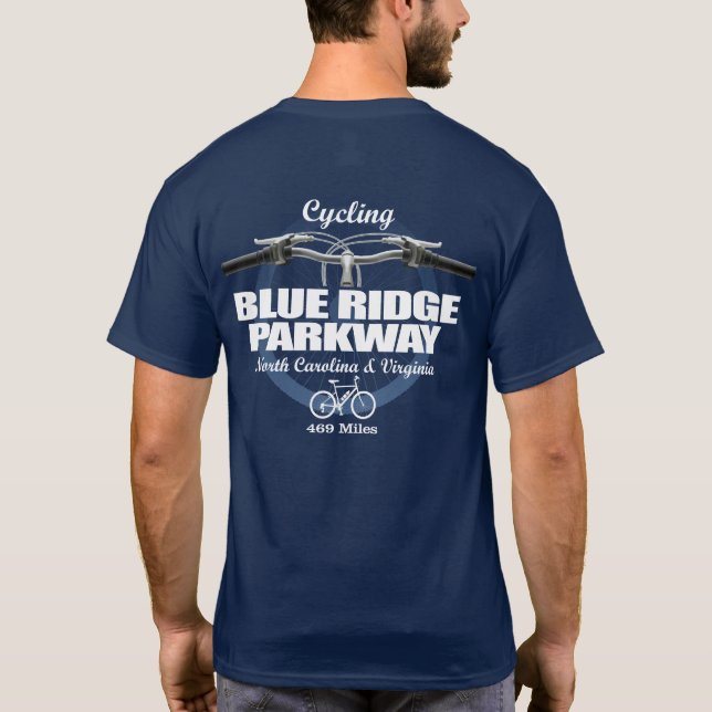 Blue Ridge Parkway (H2) T-Shirt (Rückseite)
