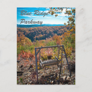 Blue Ridge Parkway NC Postkarte