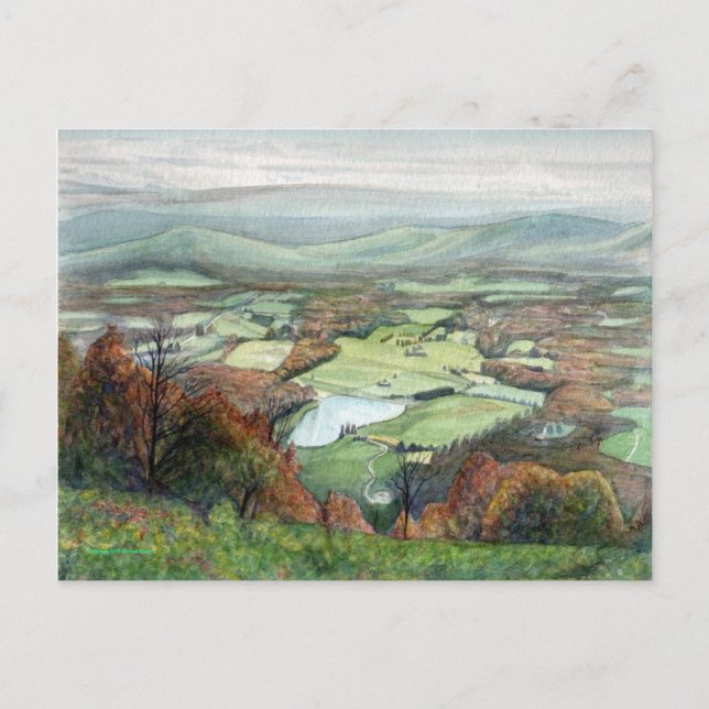 Blue Ridge Parkway Postcard Postkarte (Vorderseite)