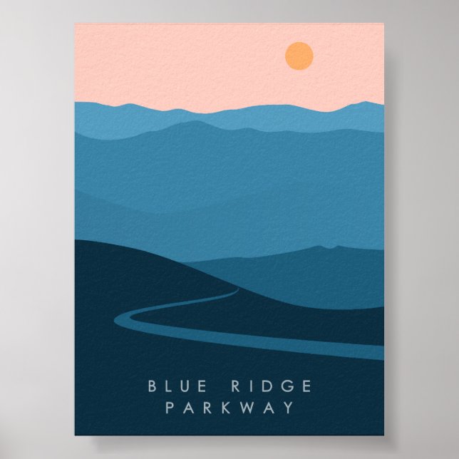 Blue Ridge Parkway Poster (Vorne)