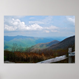 Blue Ridge Parkway Scene 1 Poster