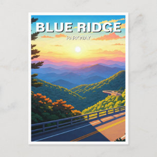 Blue Ridge Parkway Souvenir Postkarte