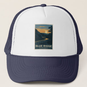 Blue Ridge Parkway Sunset Truckerkappe