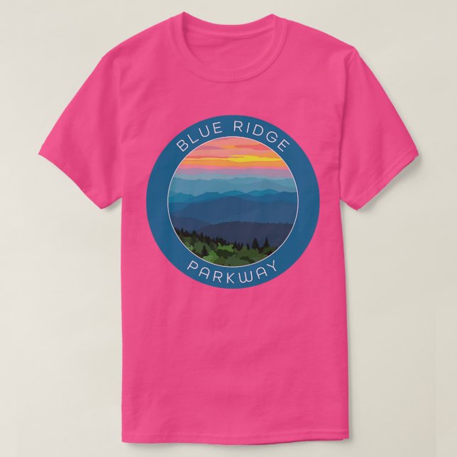 Blue Ridge Parkway TShirt (Design vorne)