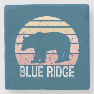 Blue Ridge Retro Bär Steinuntersetzer
