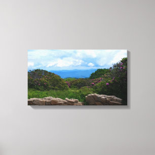 Blue Ridge Spring Canvas Print Leinwanddruck
