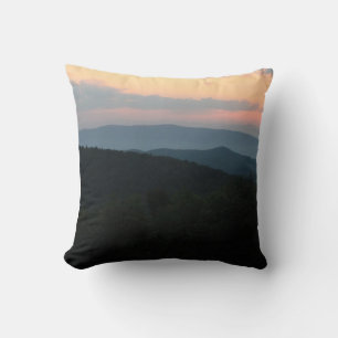 Blue Ridge Sunset Pillow Kissen