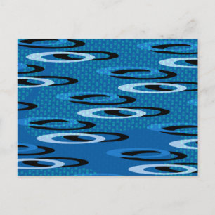 Blue Rings Postkarte