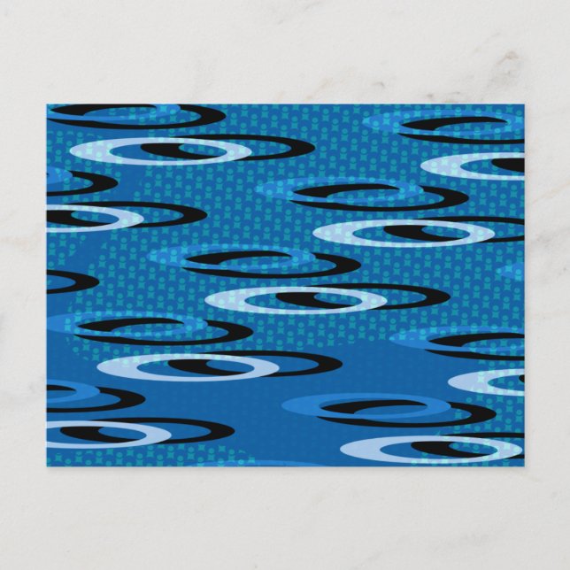 Blue Rings Postkarte (Vorderseite)
