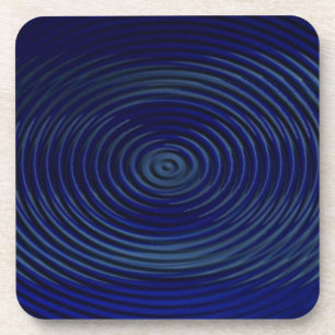 Blue Ripple Untersetzer - Design 1
