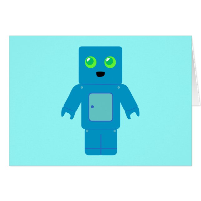 Blue Robot (Vorderseite (Horizontal))