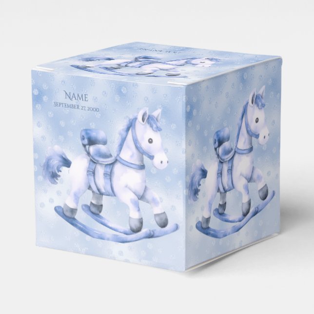 Blue Rocking Horse Fevor Box Geschenkschachtel (Vorderseite)