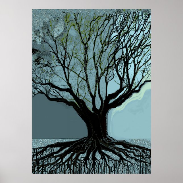 Blue Roots Poster (Vorne)