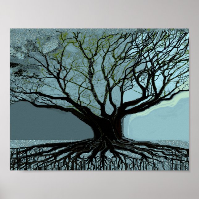 Blue Roots Poster (Vorne)