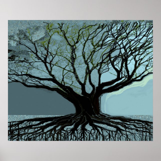 Blue Roots Poster (Vorne)