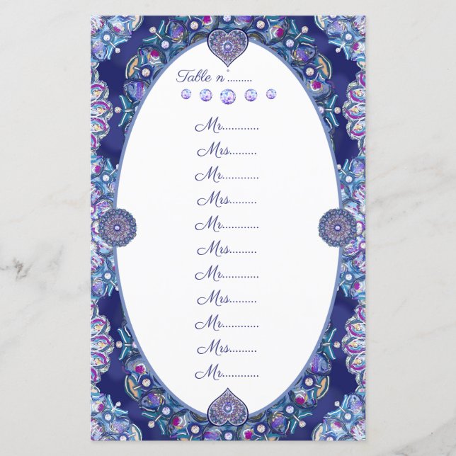 Blue Rosace (Vorderseite)