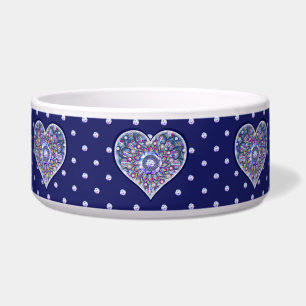 Blue Rosace Bowl Napf