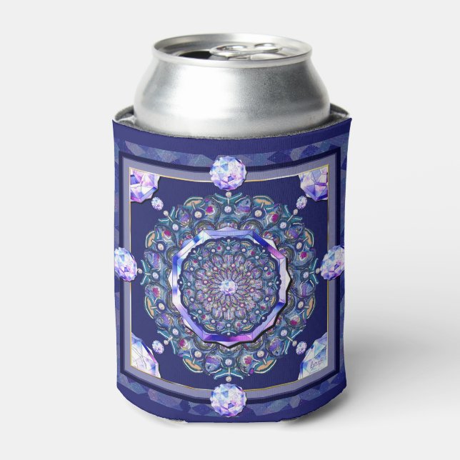 Blue Rosace Dosenkühler (Kanne Vorderseite)