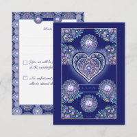 Blue Rosace