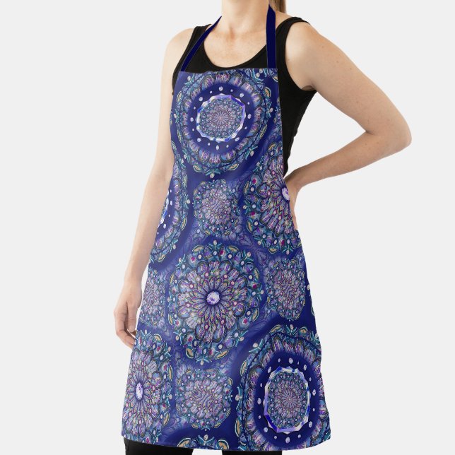 Blue Rosace Schürze (InSitu)