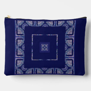 Blue Rosace Zubehörtasche