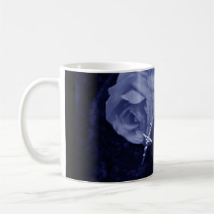 Blue Rose & Cross   TASSE