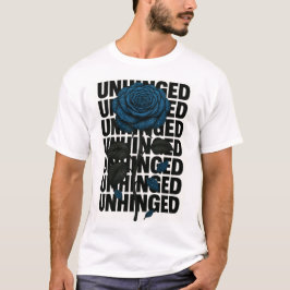 Blue Rose Designer T-Shirt