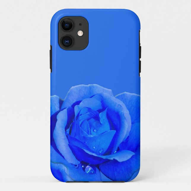 Blue Rose iPhone 5 Fall Rose iPhone Fälle Case-Mate iPhone Hülle (Rückseite)