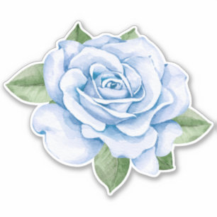Blue Rose Sticker