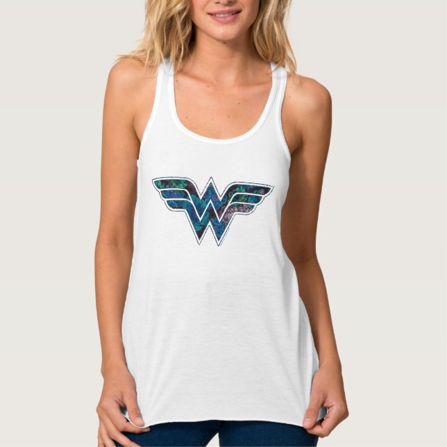 Blue Rose WW Tank Top (Vorderseite)