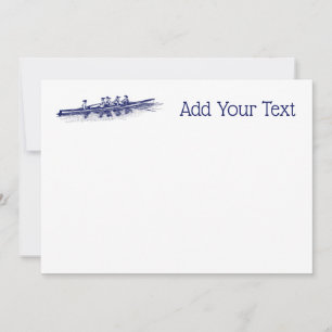 Blue Rowers Crew Team Wassersport