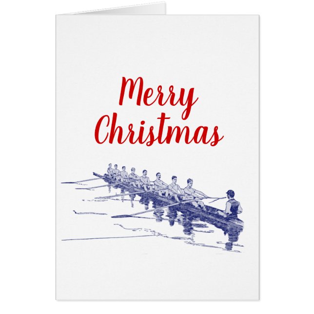 Blue Rowers Crew Team Water Sports #3 Xmas (Vorne)