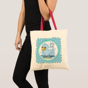 Blue Rubber Duck Tote Bag Tragetasche