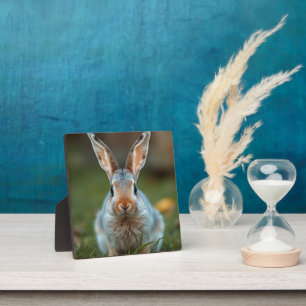 Blue Russian Bunny, Fotoplatte