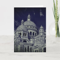 Blue Sacre Coeur Paris Europe Travel