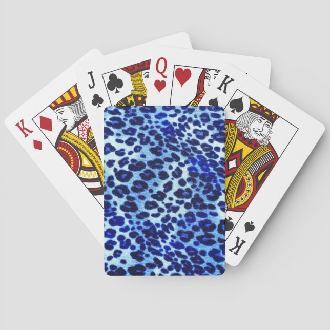 Blue Safari Spielkarten (Rückseite)