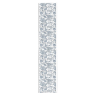 Blue Safari Toile Table Runner Kurzer Tischläufer