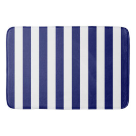Blue Sailor Stripe (groß) Badematte