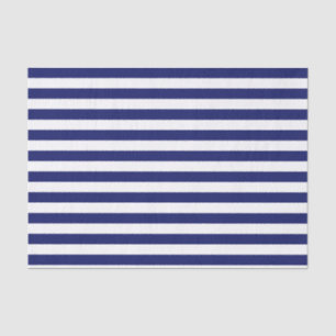 Blue Sailor Stripe (groß) Seidenpapier