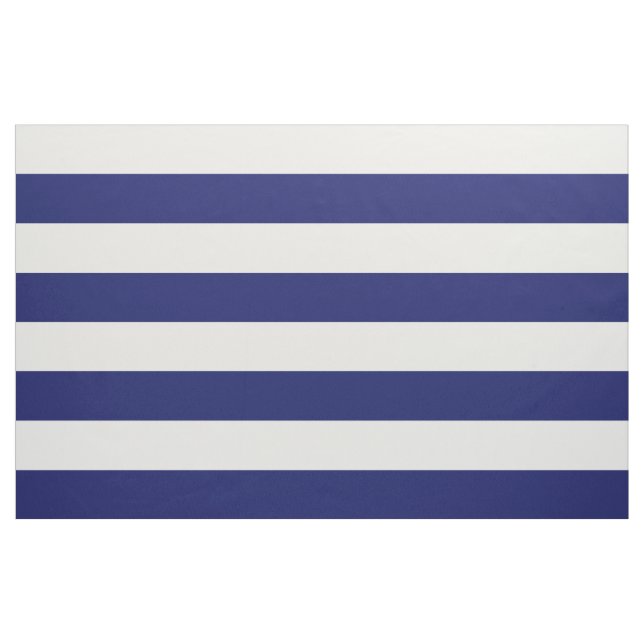 Blue Sailor Stripe (groß) Stoff (Fat Quarter (45,7 x 55,9 cm))