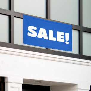 Blue SALE! Banner