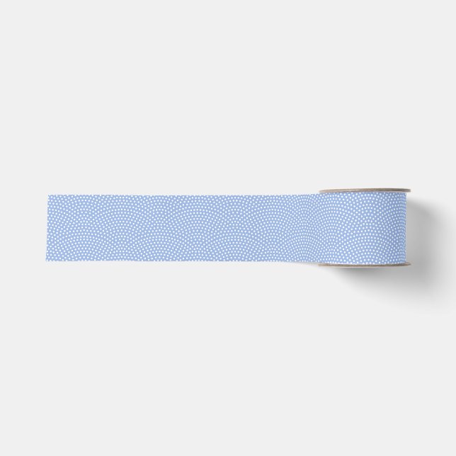Blue Same Komon (Haihaut) Ripsband (Vorderseite)