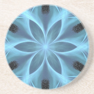 Blue Sand Dollar Sandstein Untersetzer