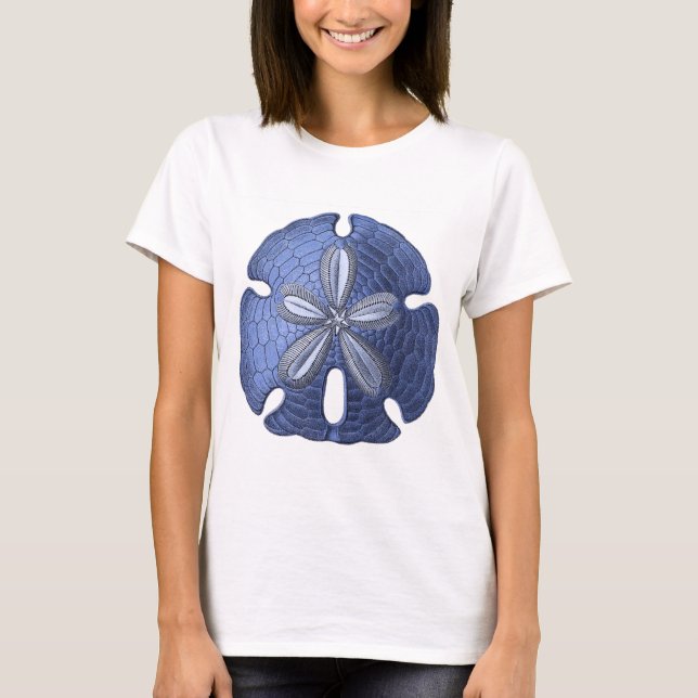 Blue Sand Dollar T-Shirt (Vorderseite)