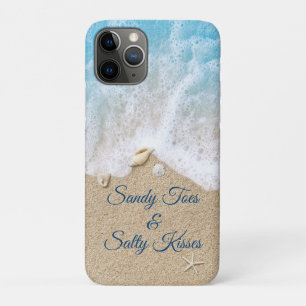 Blue Sandy Toes Salty Kisses Case-Mate iPhone Hülle