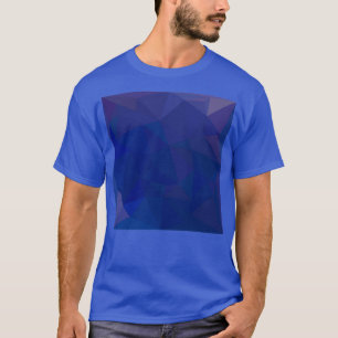 Blue Saphire Abstrakt Low Polygon Hintergrund 1 T-Shirt