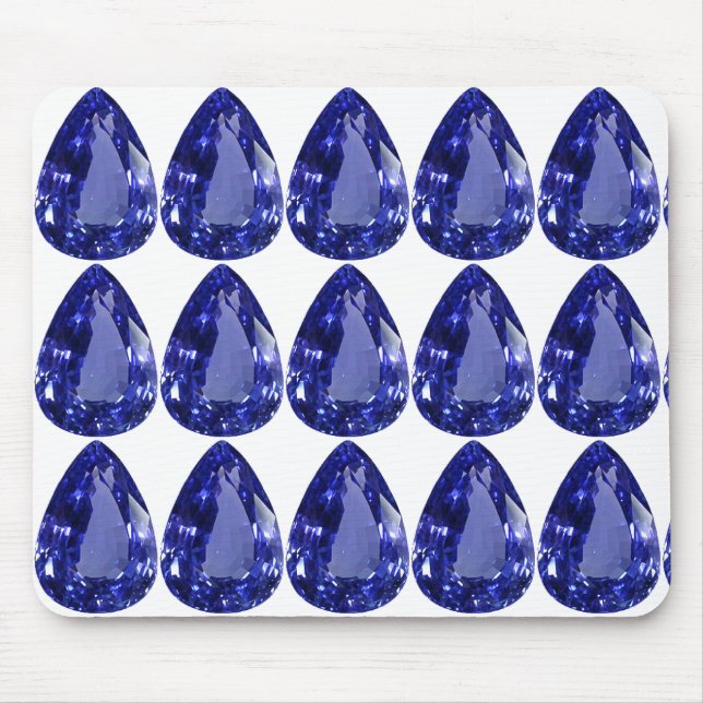 Blue Sapphire Mouse Pad Mousepad (Vorne)