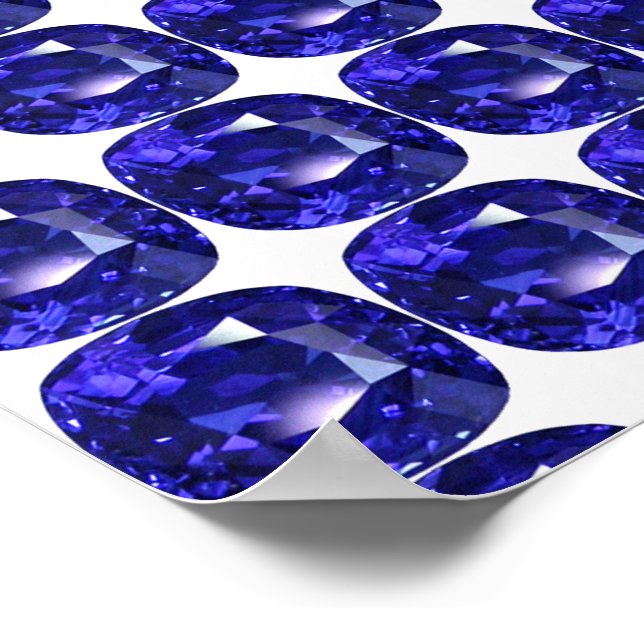 Blue Sapphire Poster (Ecke)
