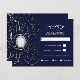 Blue Sapphire & Silver Diamond Anniversary UAWG Einladung