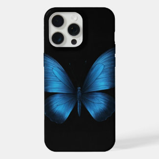 Blue Schmetterling Phone Case iPhone 15 Pro Max Hülle